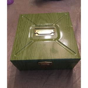 Vintage Metal Porta File Box